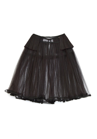 crinoline - black - waist size 26