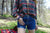 denim shorts - retro blue - waist size 29