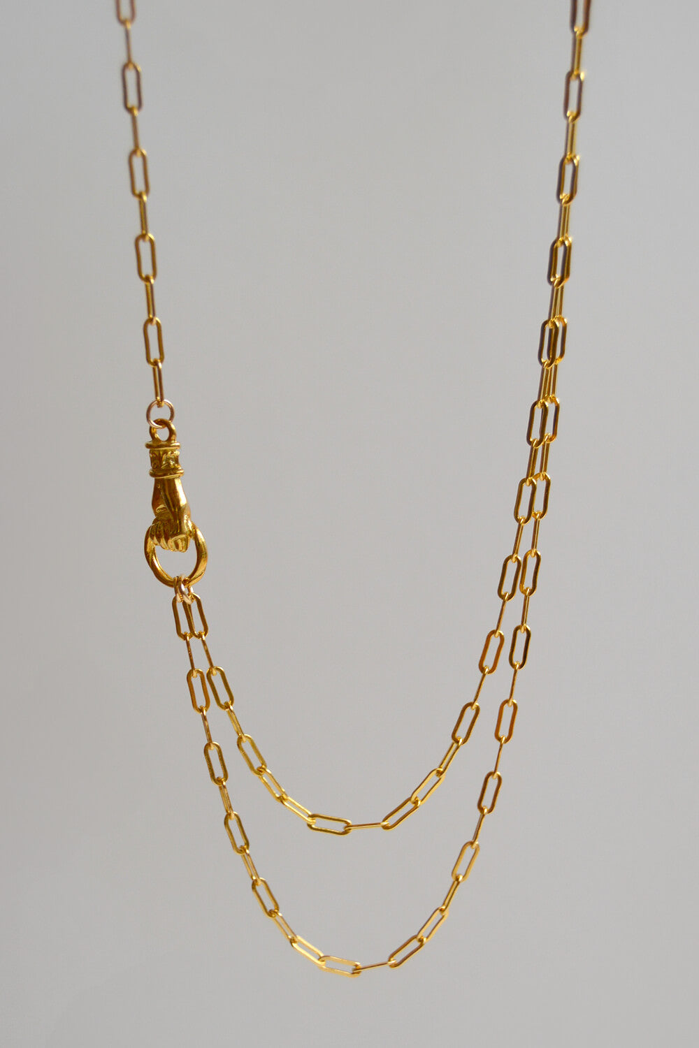 keepsake necklace - gold