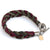 suede braid bracelet - sequoia