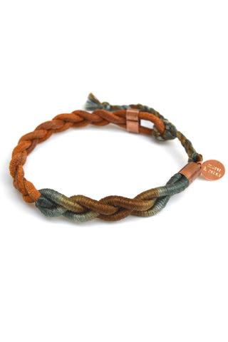wrapped braid bracelet - sierra