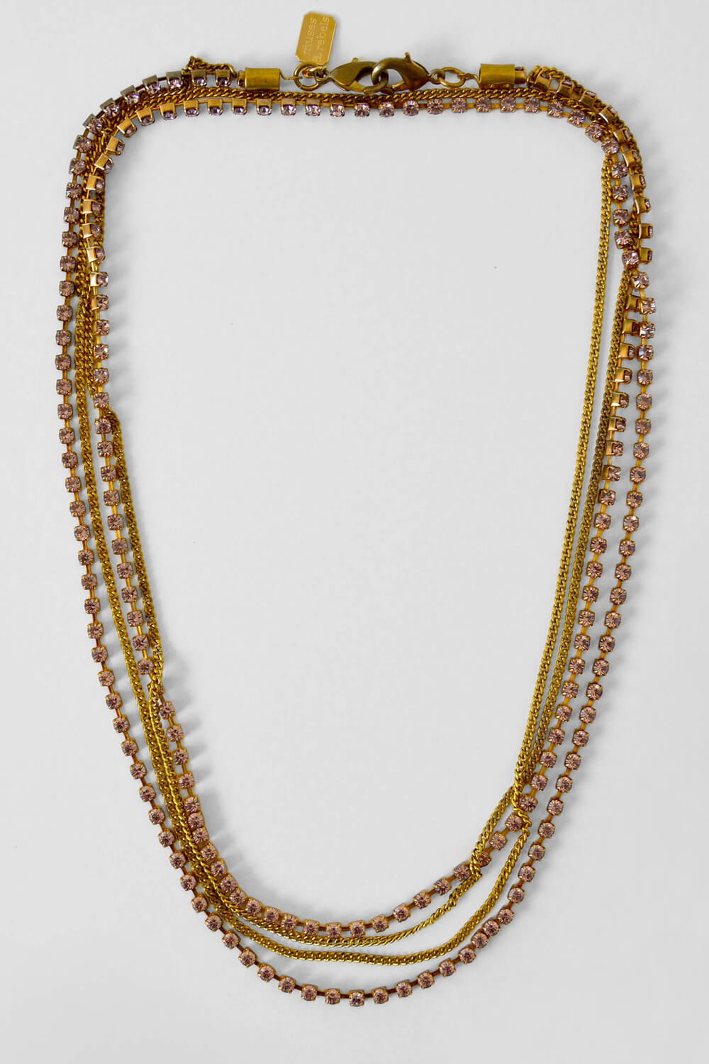 veil rhinestone chain