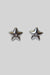 star stud earrings - stainless steel