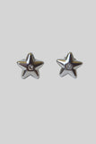 star stud earrings - stainless steel
