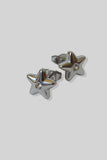 star stud earrings - stainless steel
