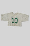 vintage mesh jersey no. 10 - white - mens size s/m