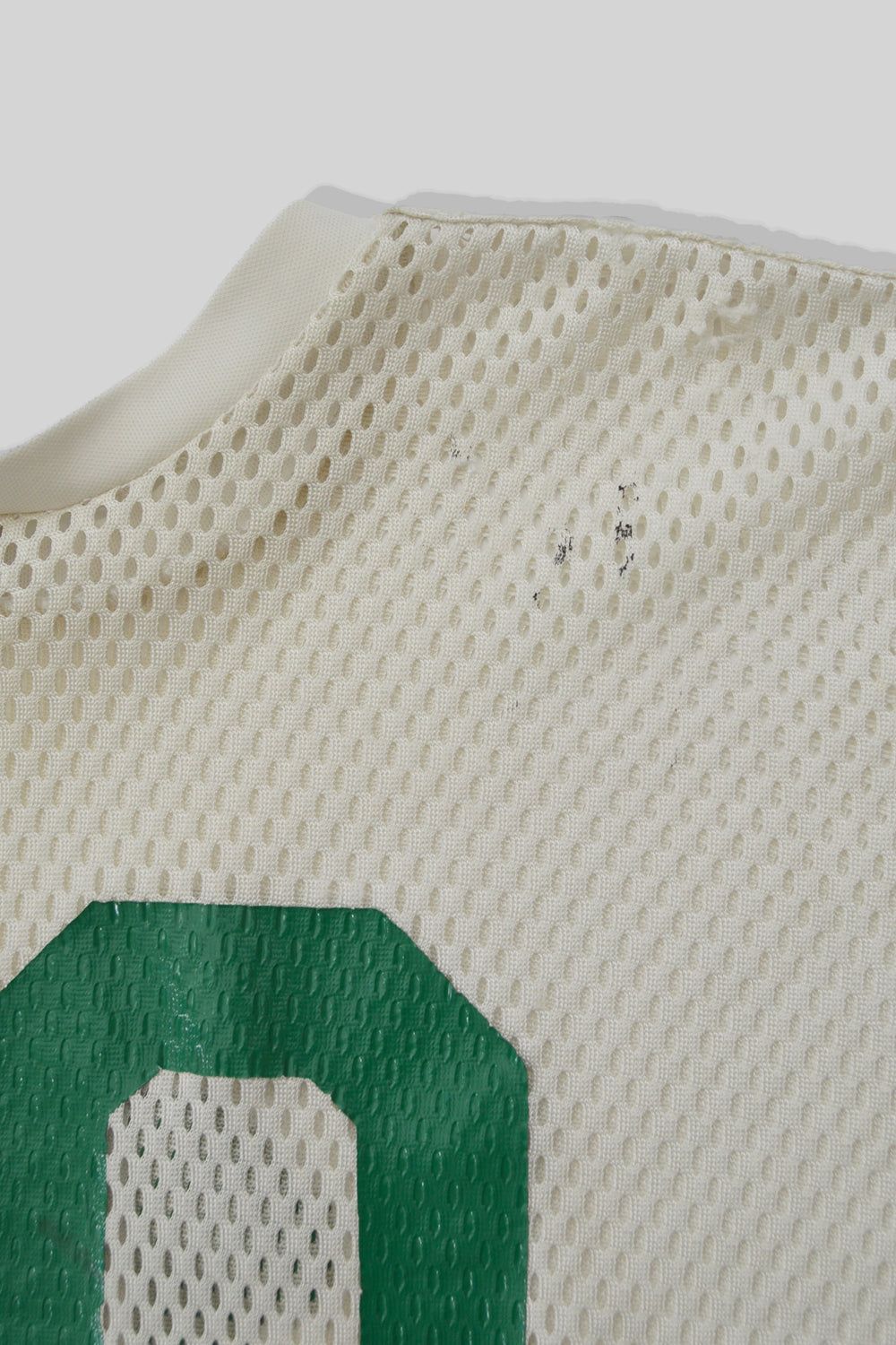 vintage mesh jersey no. 10 - white - mens size s/m