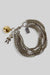 wrecking ball bracelet - tarnished silver