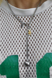 wrecking ball necklace - tarnished silver