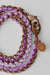love links - antique copper violet ombré