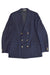 vintage double breasted blazer - navy blue - size medium/large