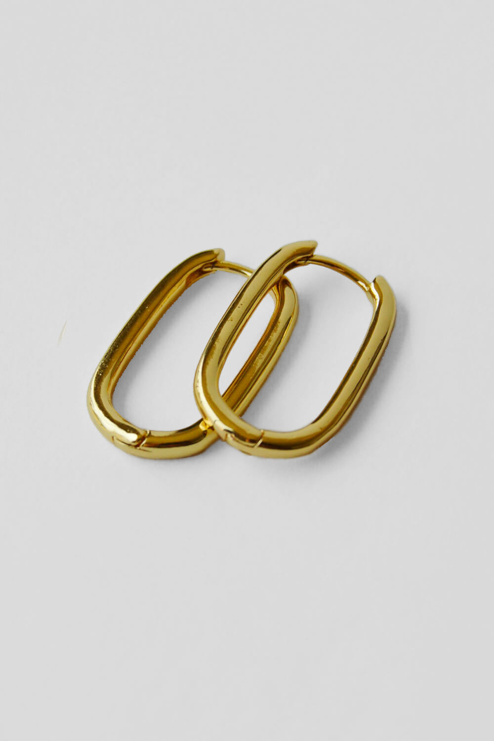 [BLACKMUSE] ユインナ着用☆Gold ball chain link Earrings KIKICHIC | Chunky Hardware U Shape Link Chain Earrings 14k