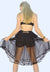 crinoline - black - waist size 26
