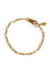 custom length paperclip chain bracelet - 14k gold
