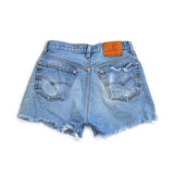 denim shorts - venice beach fade - waist size 34