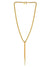 fishbone necklace - gold
