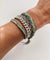 layer bracelet - silver sorbet