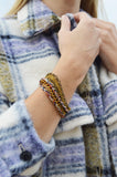 layer bracelet - antique gold sailor