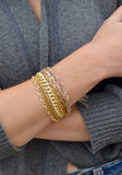 layer bracelet - gold petal dust