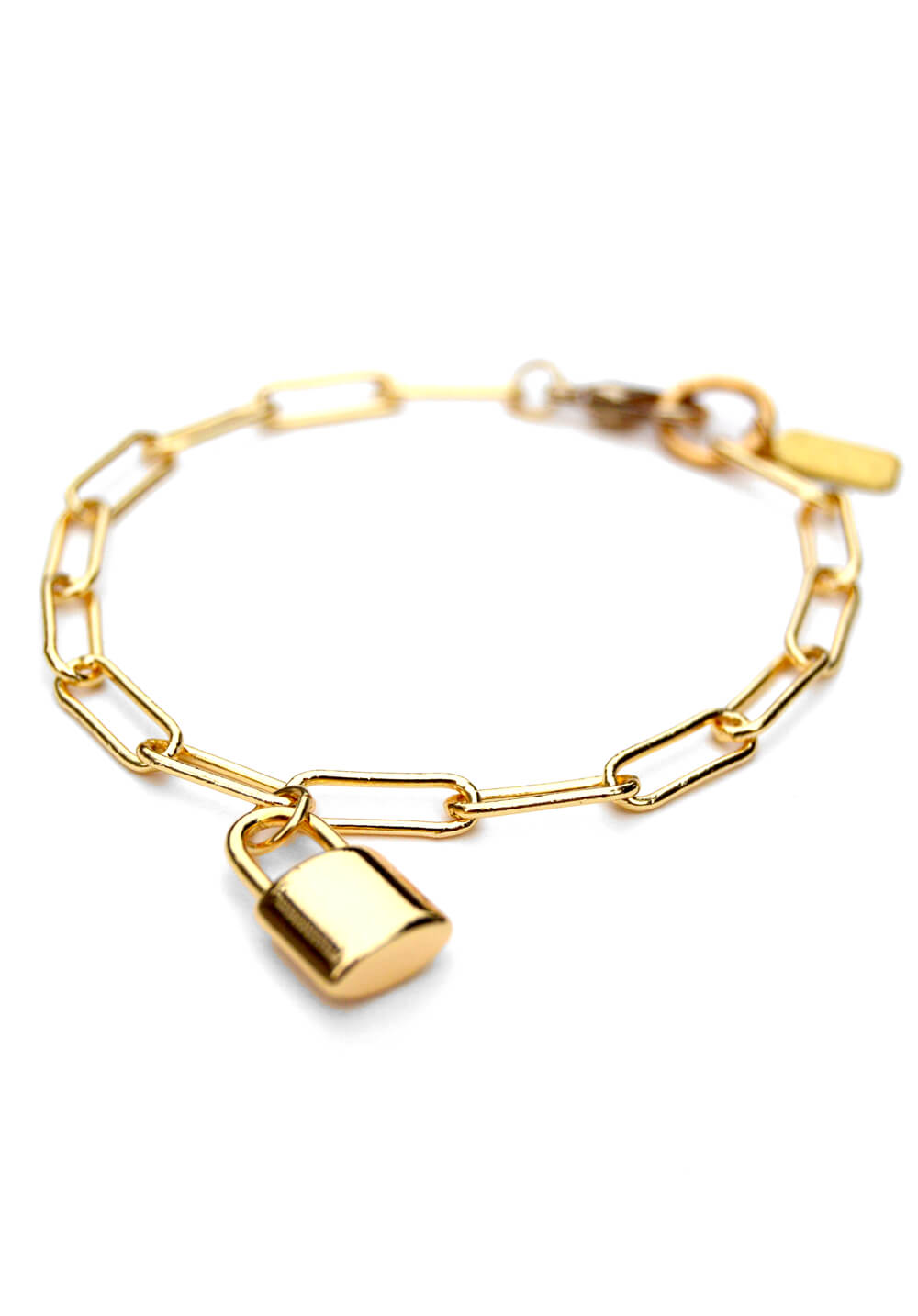 Single Letter Gold Bracelet – MUSE