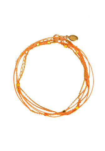 love chain - neon orange
