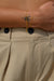 mini vertical initial bracelet - gold custom