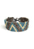 peyote stitch bracelet - bermuda triangles
