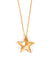 star necklace - golden shadow