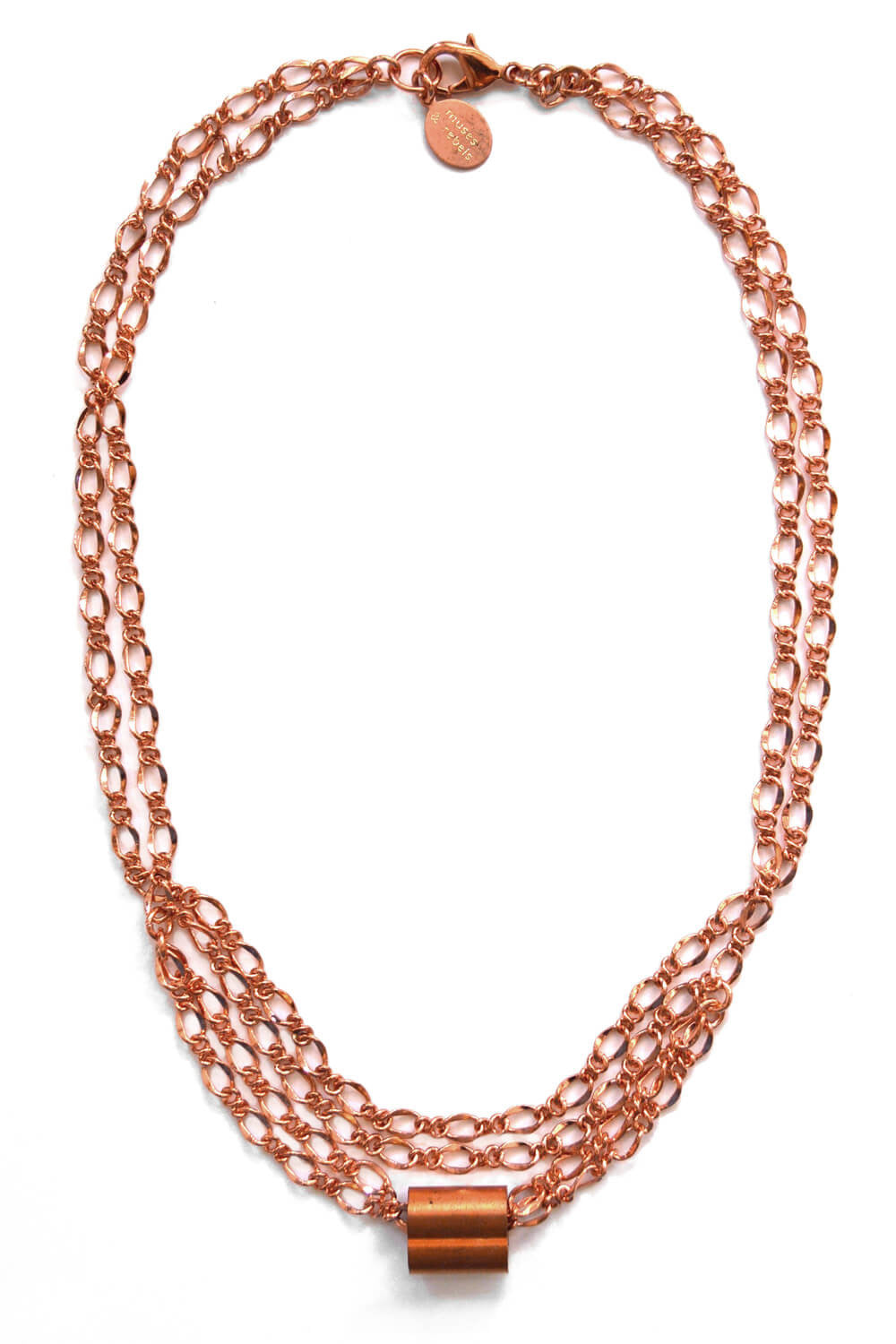 sunset necklace - copper