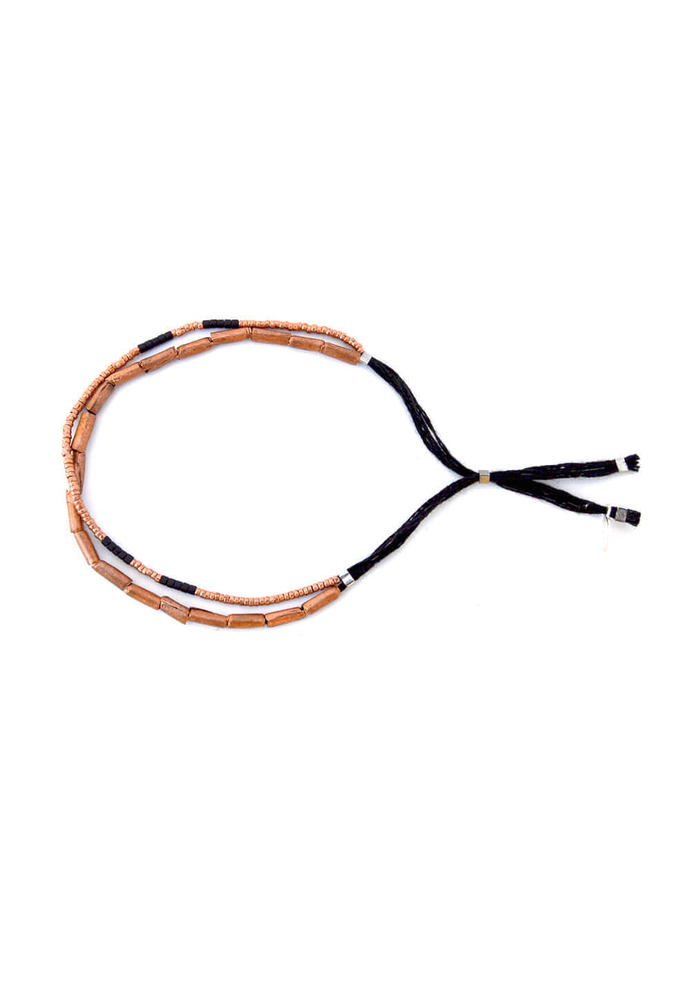 thread bracelet - copper