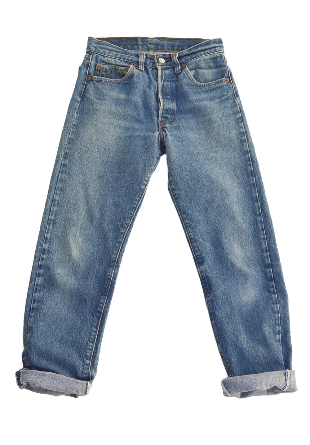 vintage straight jeans - perfect fade