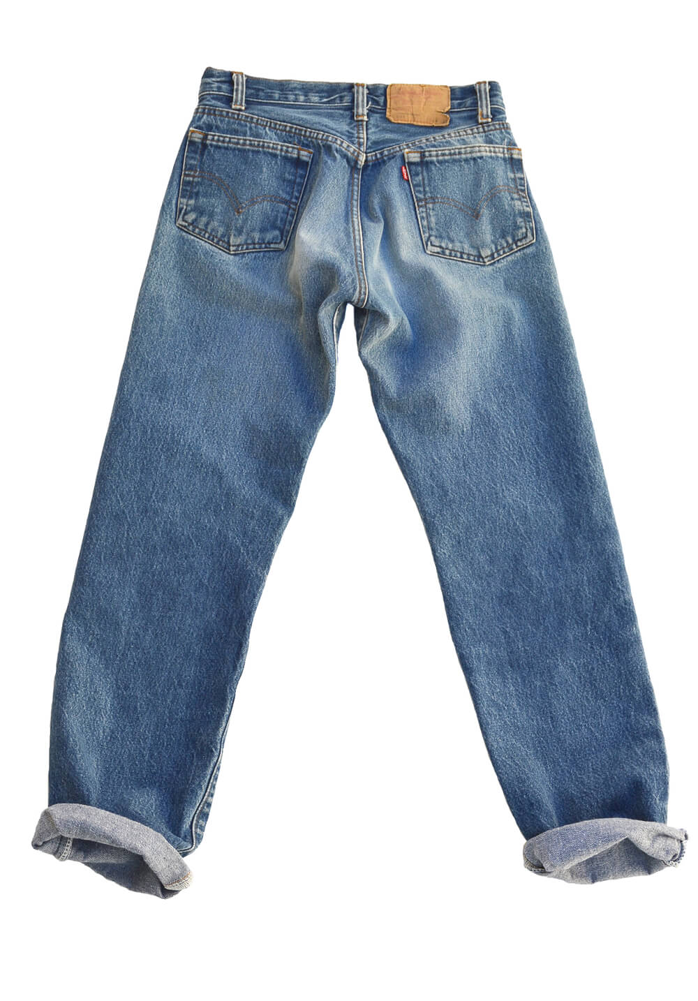 vintage straight jeans - perfect fade