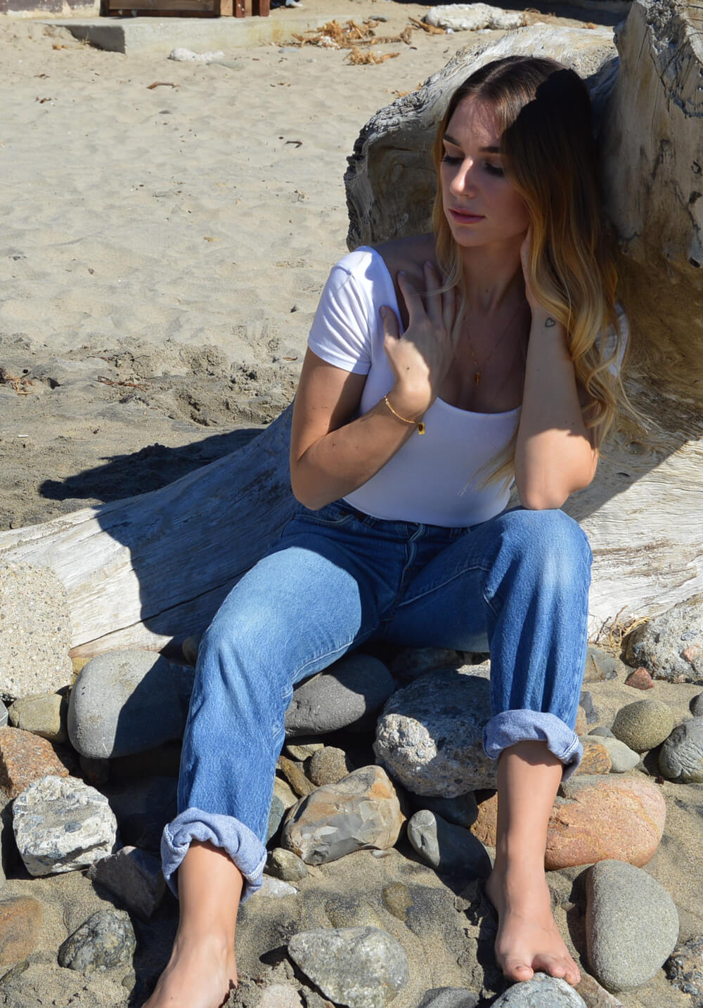 vintage straight jeans - perfect fade