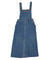 vintage denim overall dress - size small