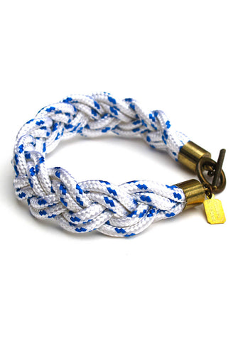 white braid bracelet
