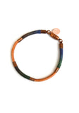 wrapped leather bracelet - mojave